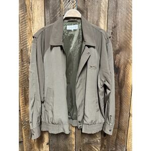 Vintage Oseca Coach Horse Carriage Bomber Jacket Men L‎ Harrington 90s Y2K